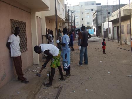 preparation du gamou prevu le 09/Aout 2008