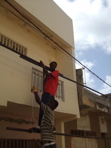 preparation du gamou prevu le 09/Aout 2008