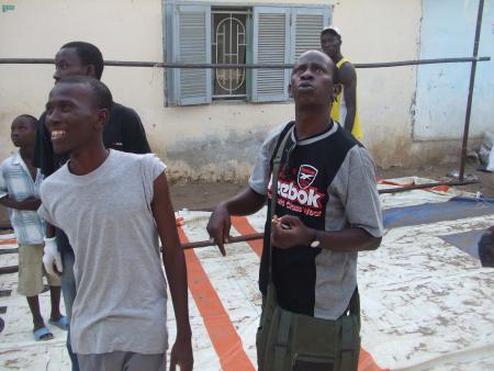 preparation du gamou prevu le 09/Aout 2008