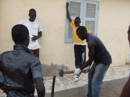 preparation du gamou prevu le 09/Aout 2008