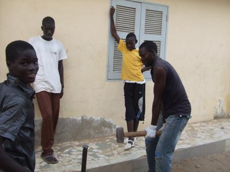 preparation du gamou prevu le 09/Aout 2008