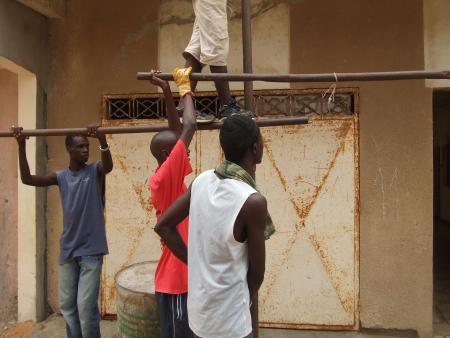 preparation du gamou prevu le 09/Aout 2008